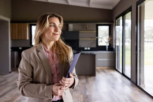 real estate agent considers how to grow her business
